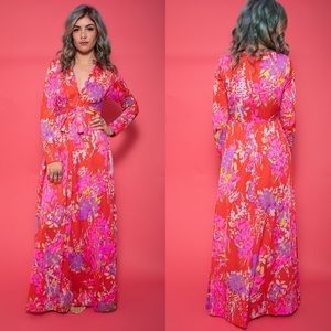 60’s Floral House Robe